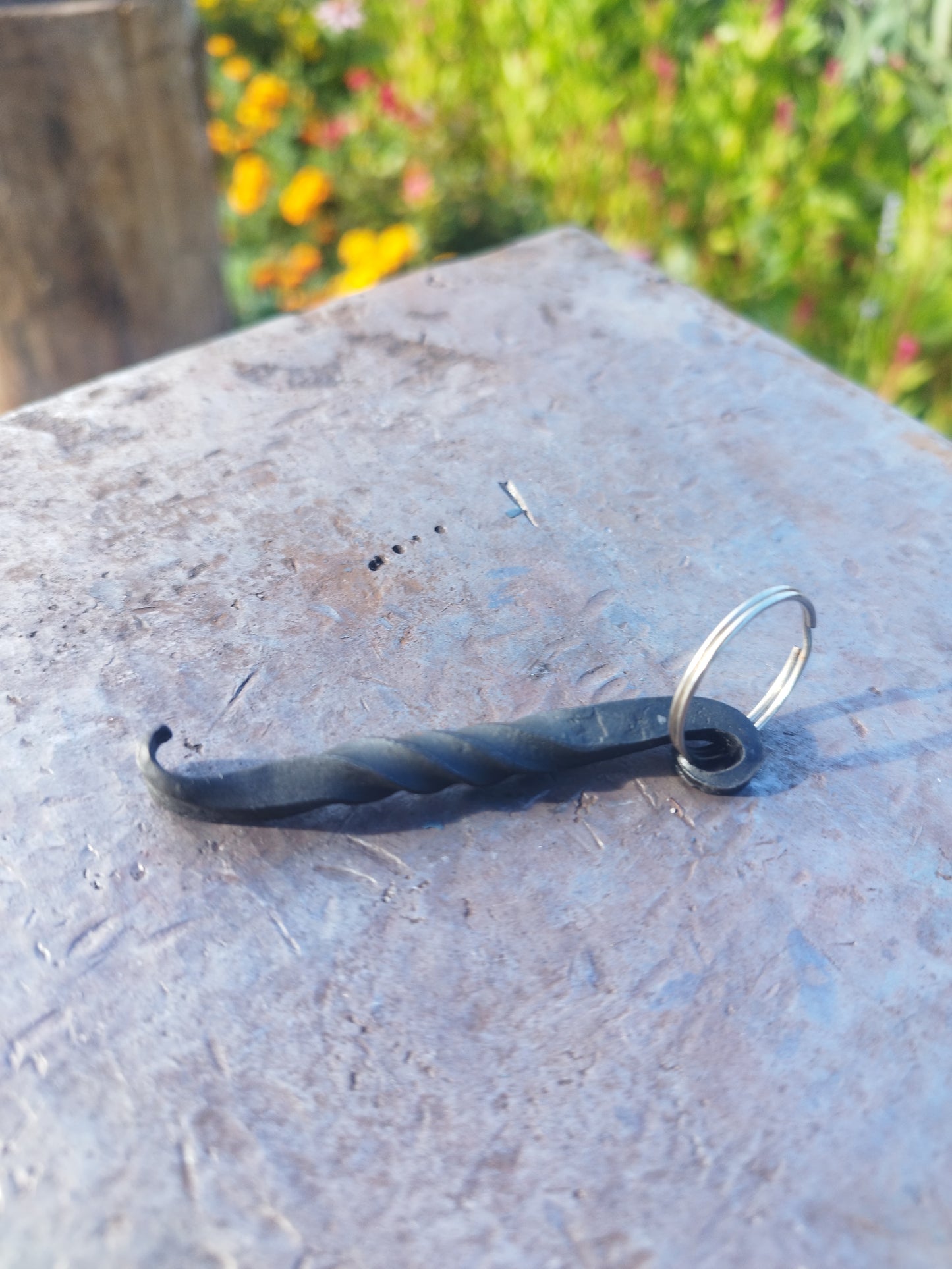 Hand-Forged Metal Bottle Opener